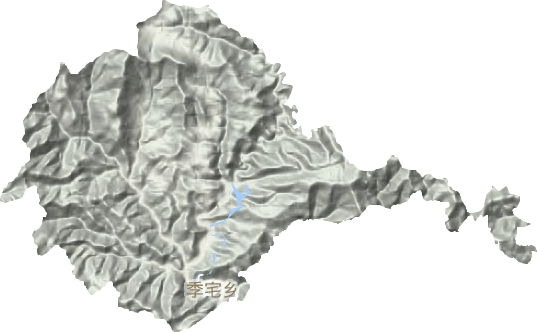 季宅鄉(xiāng)地形圖