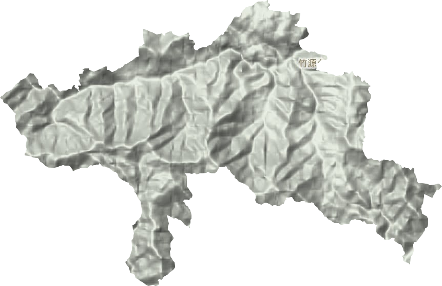 竹源鄉地形圖