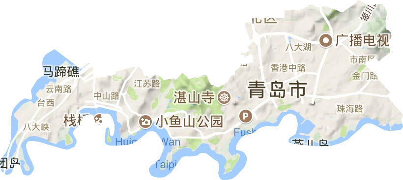 市南區地形圖