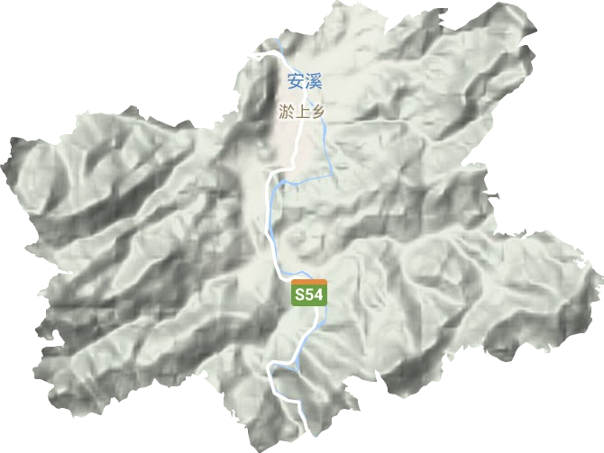 淤上鄉(xiāng)地形圖