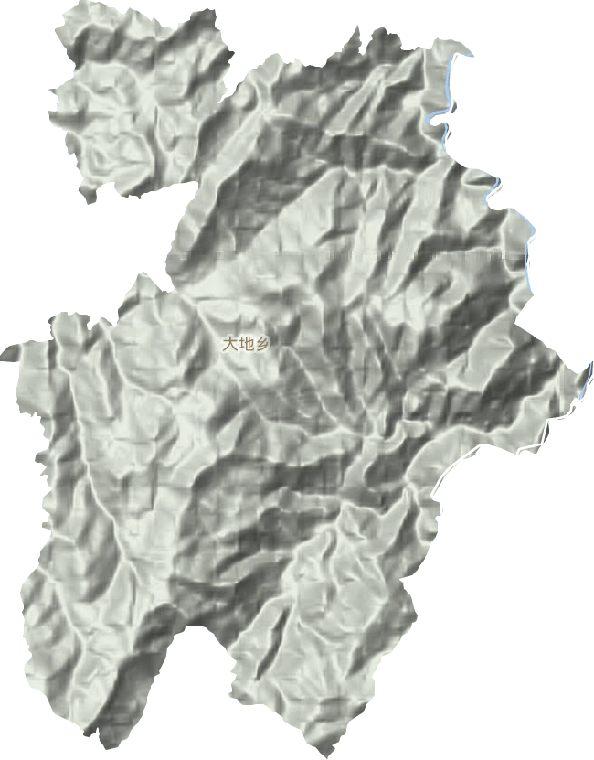 大地鄉地形圖