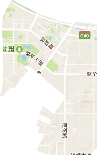 蓮花社區(qū)管理委員會(huì)地形圖