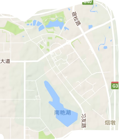 海恒社區(qū)管理委員會地形圖