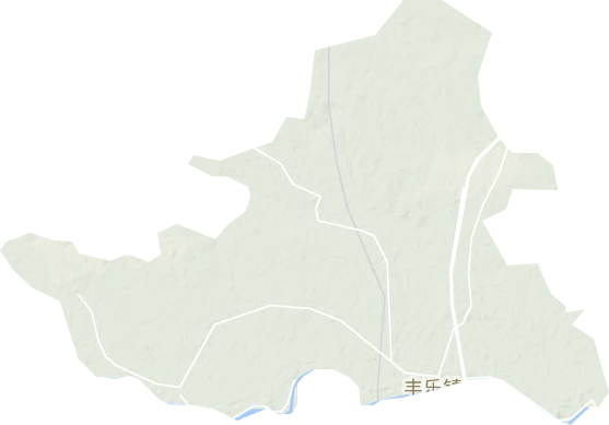 豐樂鎮地形圖