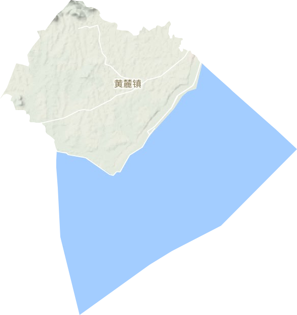 黃麓鎮地形圖