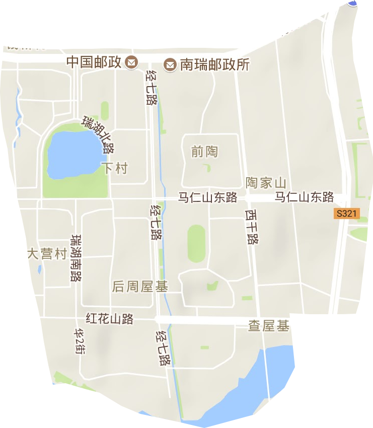 南瑞社區公共服務委員會地形圖