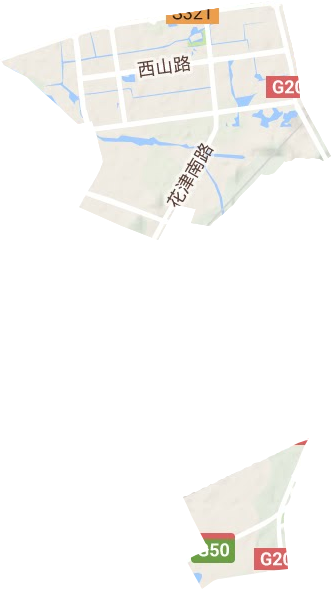 蕪湖高新技術產業(yè)開發(fā)區(qū)地形圖