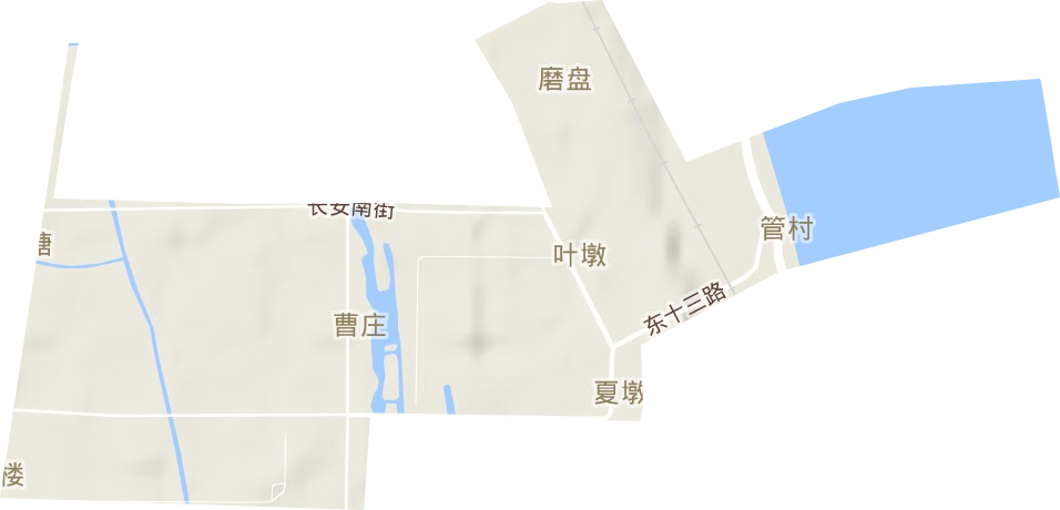 安徽無為經濟開發區地形圖