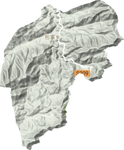 包家鄉地形圖