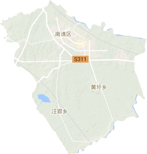 烏衣鎮(zhèn)地形圖