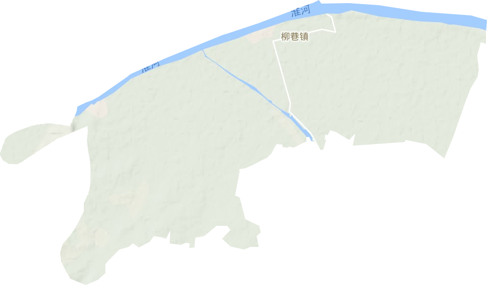 柳巷鎮(zhèn)地形圖