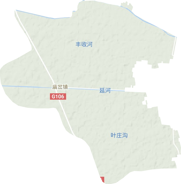廟岔鎮地形圖