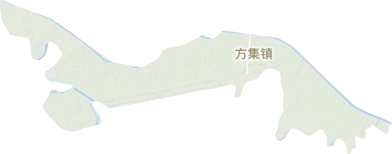 方集鎮地形圖