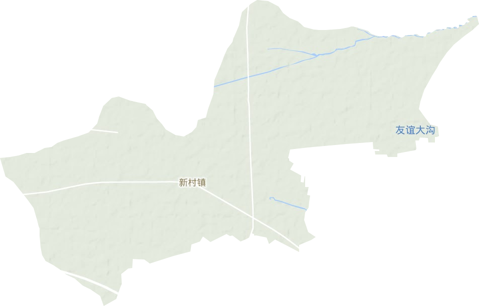 新村鎮地形圖