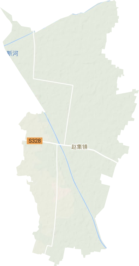 趙集鎮地形圖