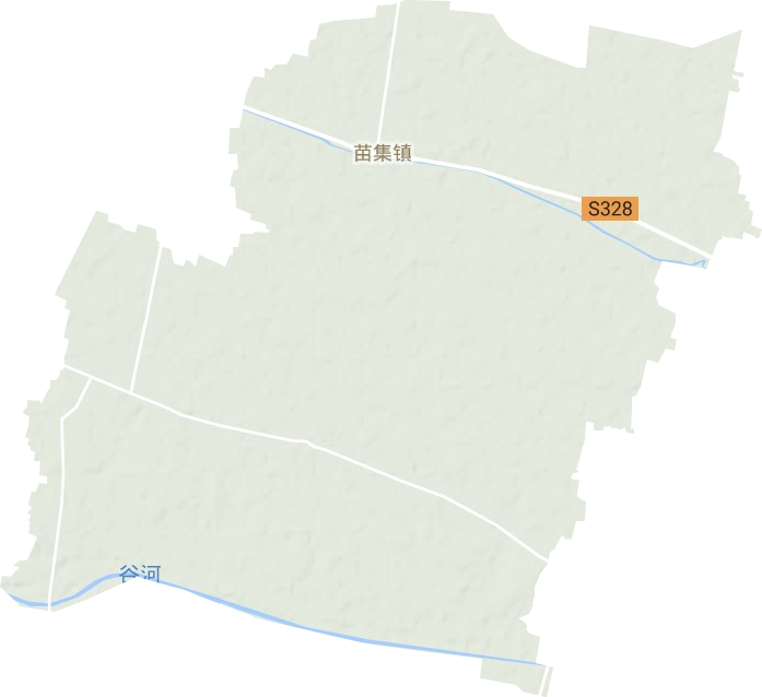 苗集鎮地形圖