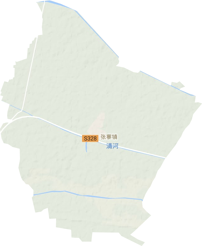 張寨鎮(zhèn)地形圖