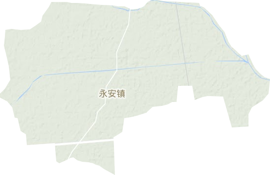 永安鎮地形圖