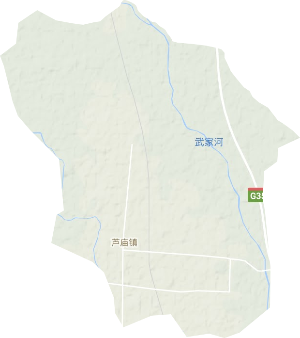 蘆廟鎮(zhèn)地形圖