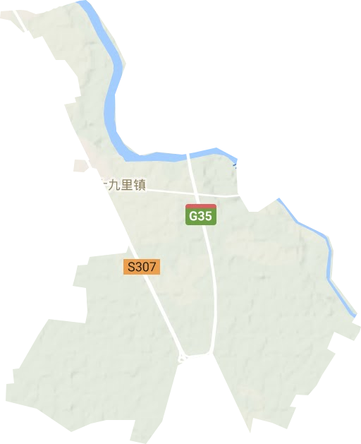 十九里鎮地形圖