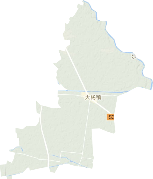 大楊鎮地形圖