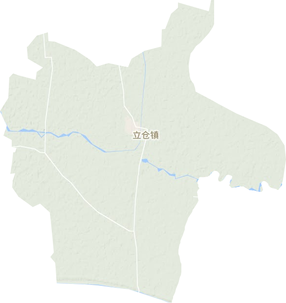 立倉鎮地形圖