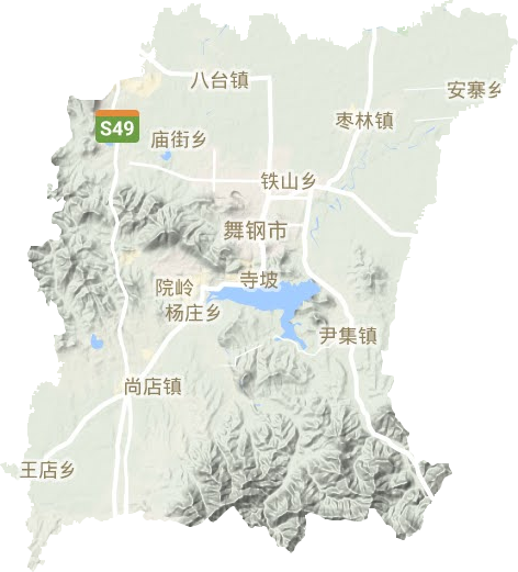 舞鋼市地形圖