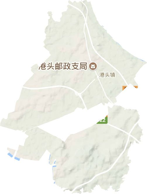 港頭鎮地形圖