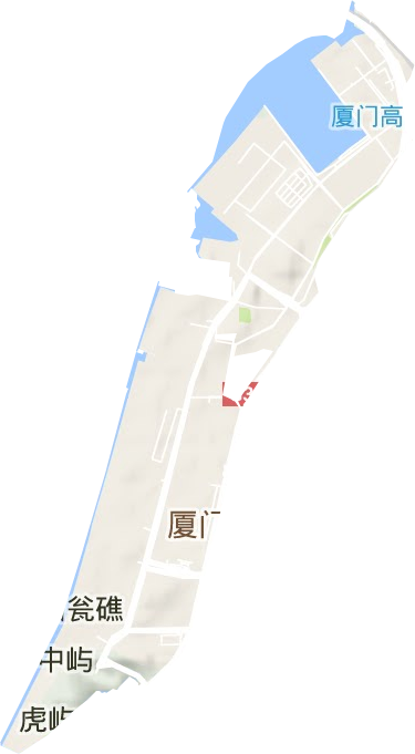 象嶼保稅區地形圖