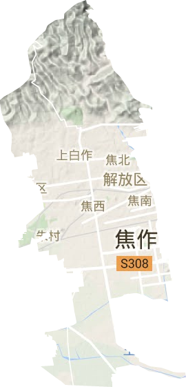解放區地形圖