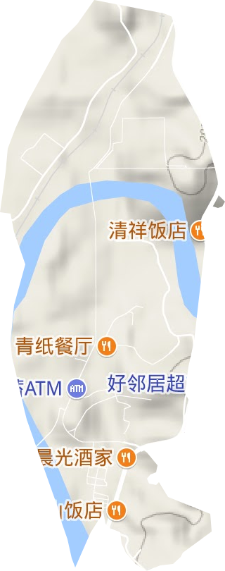 青山紙業工業區地形圖