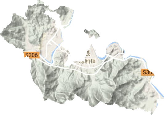 城廂鎮(zhèn)地形圖