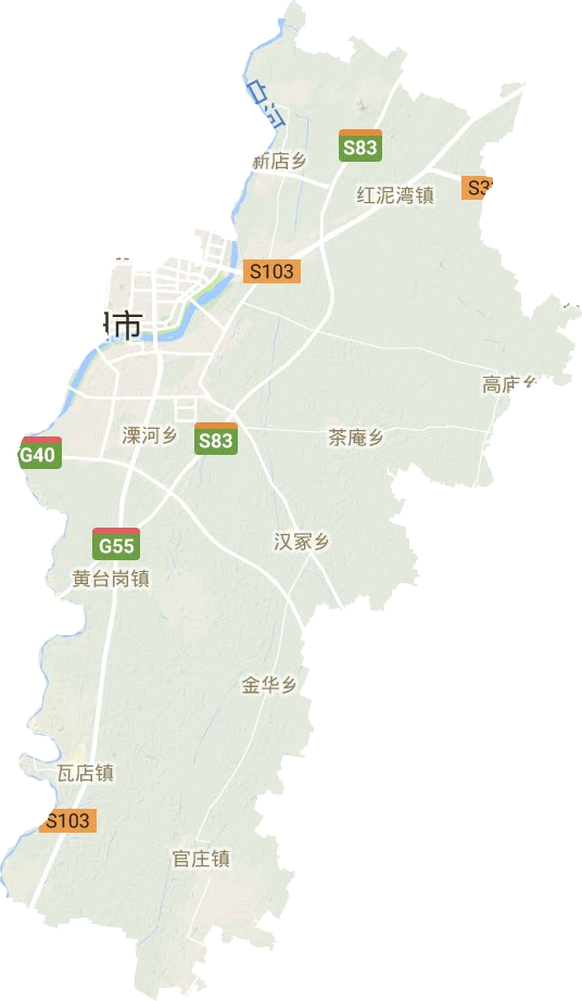 宛城區(qū)地形圖
