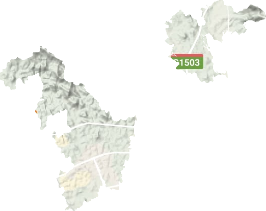 國營古農農場地形圖