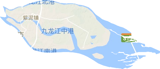 紫泥鎮地形圖