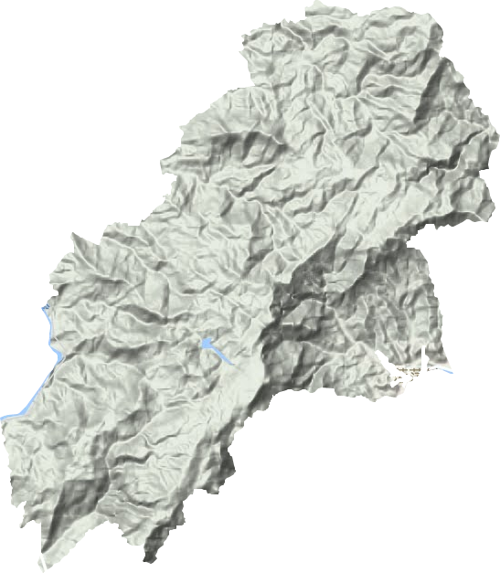 茫蕩鎮(zhèn)地形圖