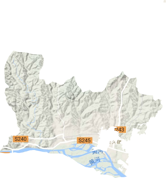 濟源市坡頭鎮(zhèn)地形圖