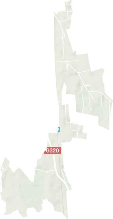 江西省良種繁殖場地形圖