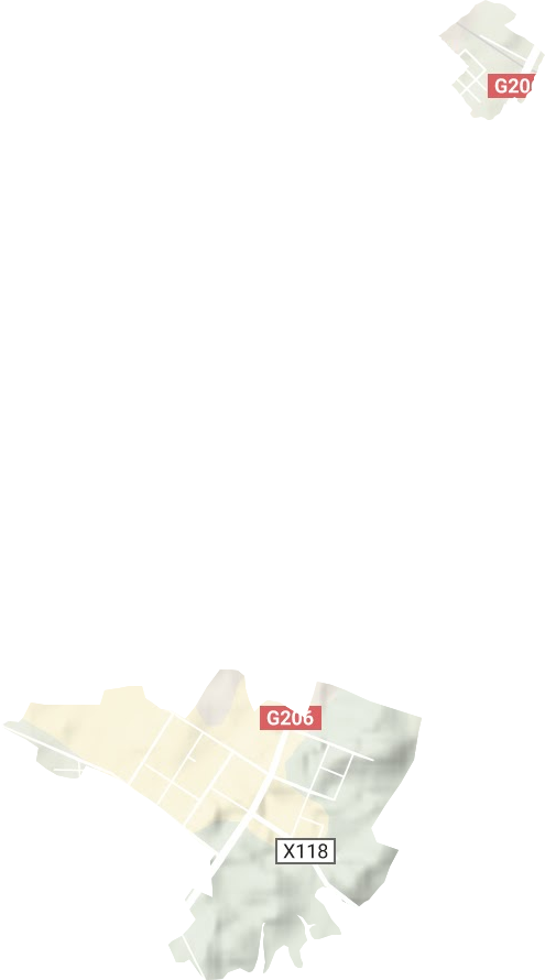 江西樂(lè)平工業(yè)園區(qū)地形圖