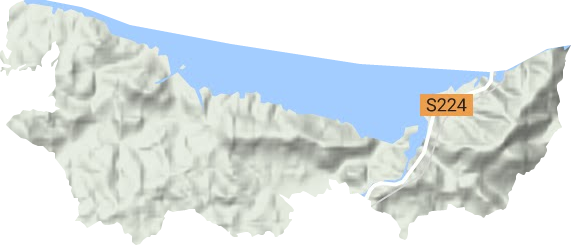 山下林場地形圖