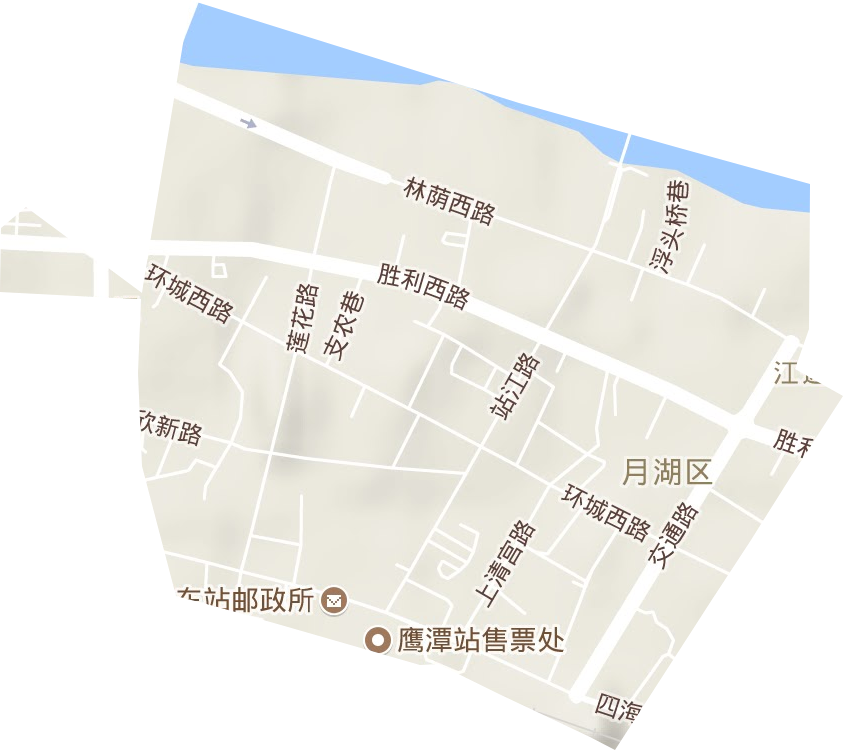 交通街道地形圖