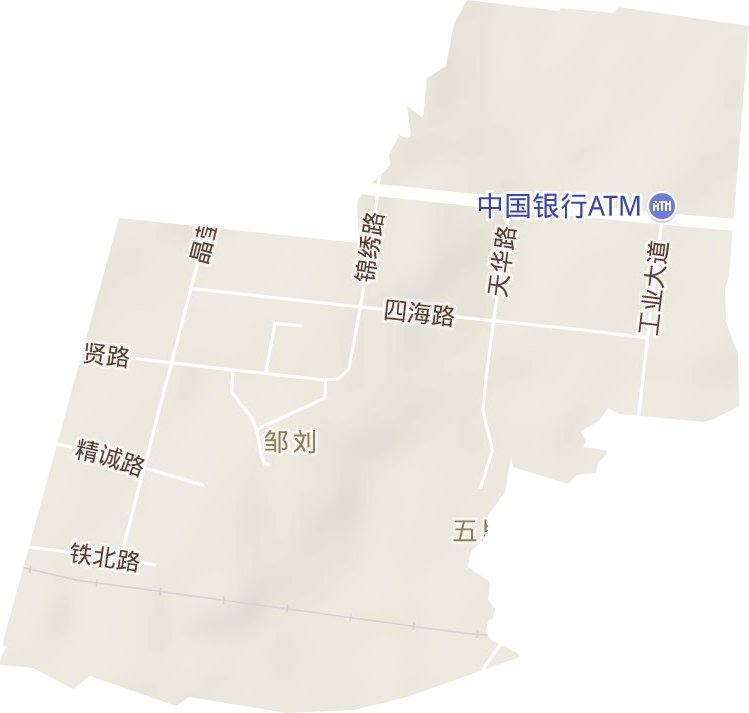 余江縣工業園區地形圖
