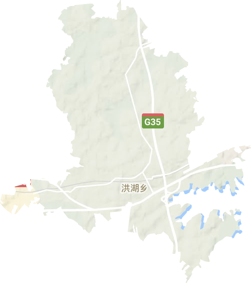 劉家站墾殖場(chǎng)地形圖