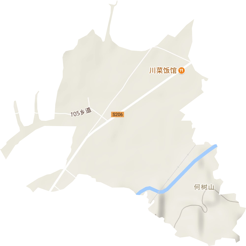 大橋農場地形圖