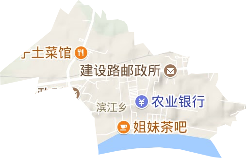 東門街道地形圖