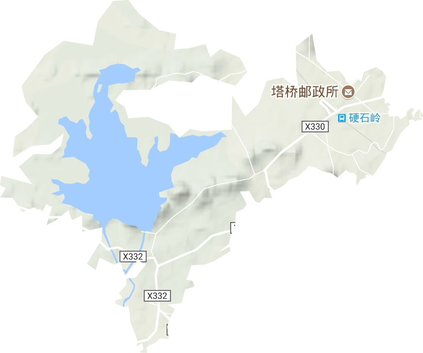 塔橋園藝場地形圖