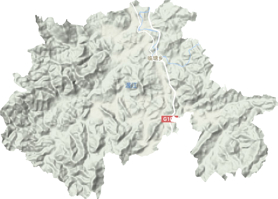 臨塘鄉(xiāng)地形圖