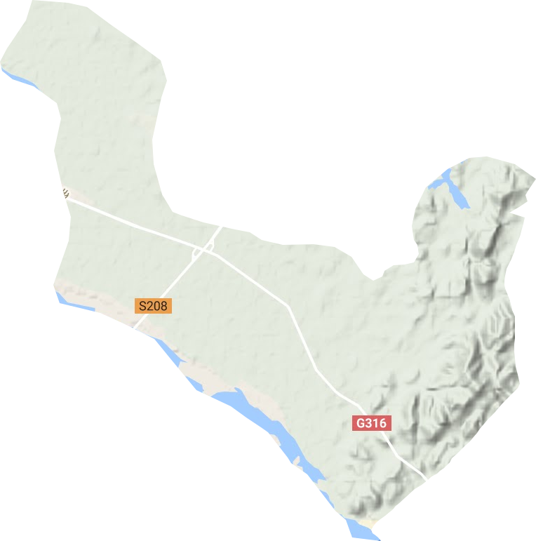 湖南鄉地形圖