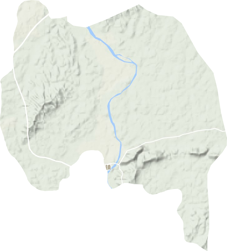 龍溪鎮(zhèn)地形圖