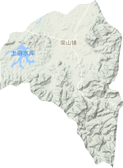榮山鎮地形圖